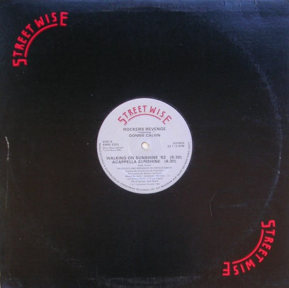 Rockers Revenge Featuring Donnie Calvin : Walking On Sunshine '82 (12")