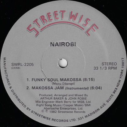 Nairobi And The Awesome Foursome* / Nairobi : Funky Soul Makossa (12")