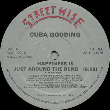 Cuba Gooding : Happiness Is Just Around The Bend (12")