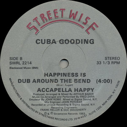 Cuba Gooding : Happiness Is Just Around The Bend (12")