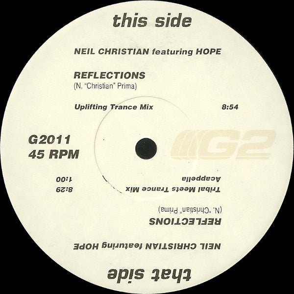 Neil Christian* Featuring Hope (2) : Reflections (12")