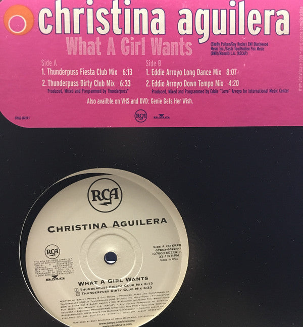 Christina Aguilera : What A Girl Wants (12")