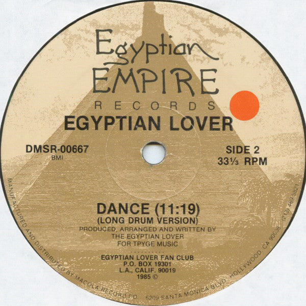 Egyptian Lover : Dance (12")