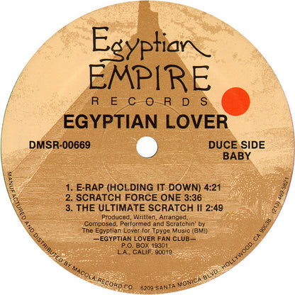 The Egyptian Lover* : You're So Fine (12")