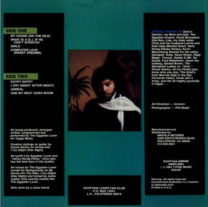The Egyptian Lover* : On The Nile (LP, Album)