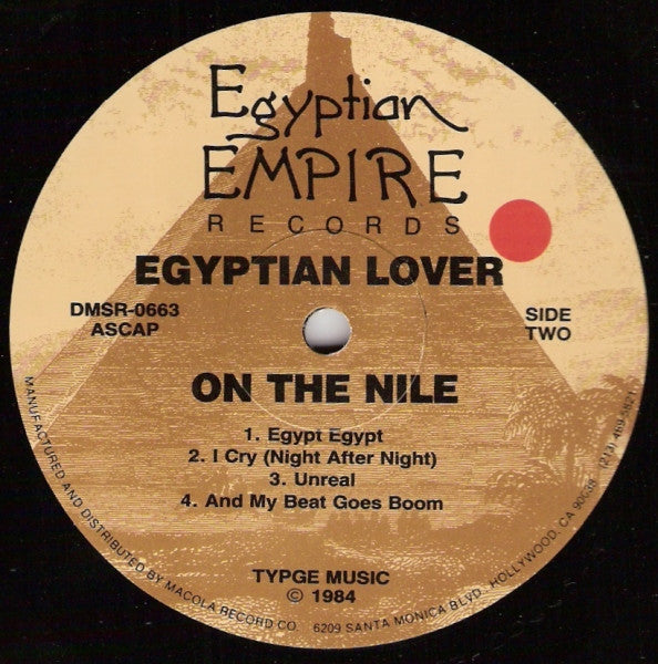 The Egyptian Lover* : On The Nile (LP, Album)