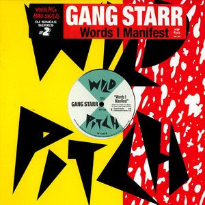 Gang Starr : Words I Manifest (12", RE, Com)