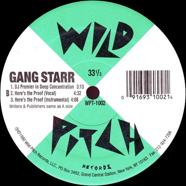 Gang Starr : Words I Manifest (12", RE, Com)