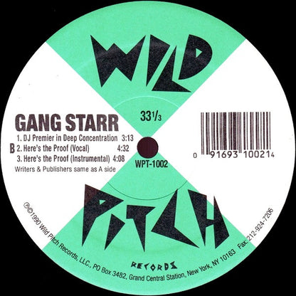 Gang Starr : Words I Manifest (12", RE, Com)