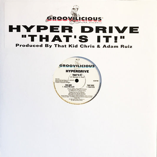Hyperdrive : That's It! (12")