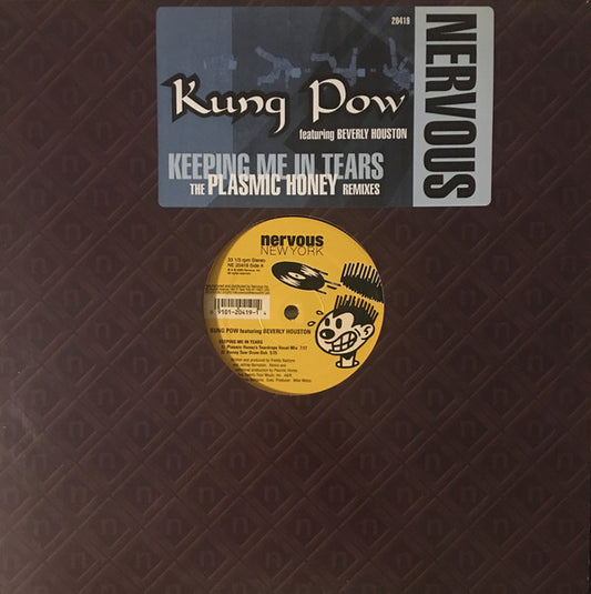 Kung Pow Featuring Beverly Houston : Keeping Me In Tears (12")