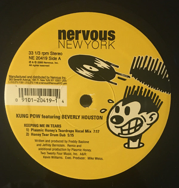 Kung Pow Featuring Beverly Houston : Keeping Me In Tears (12")