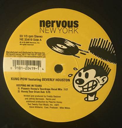 Kung Pow Featuring Beverly Houston : Keeping Me In Tears (12")