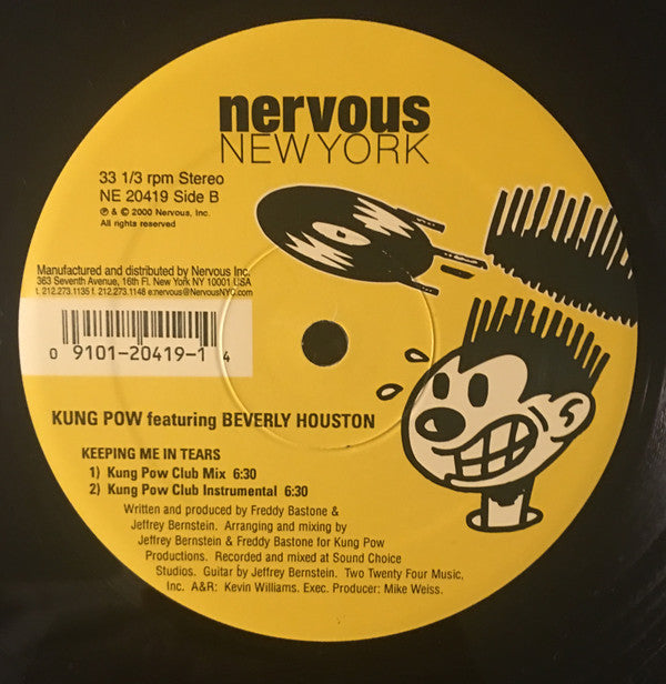 Kung Pow Featuring Beverly Houston : Keeping Me In Tears (12")