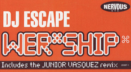 DJ Escape : Wer-ship (12")