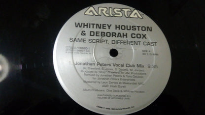 Whitney Houston & Deborah Cox : Same Script, Different Cast (2x12")