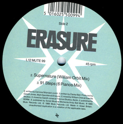 Erasure : You Surround Me (Remix) (12", Single, MPO)