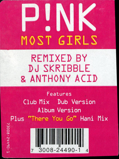 P!NK : Most Girls (12")