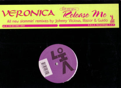 Veronica : Let Me Go...Release Me (Remixes) (12")