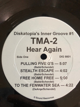 TMA-2, Quetzatl : Diskatopia's Inner Groove #1 (12")