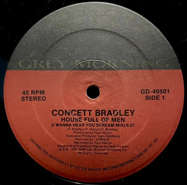 Concett Bradley : House Full Of Men (12", Spe)