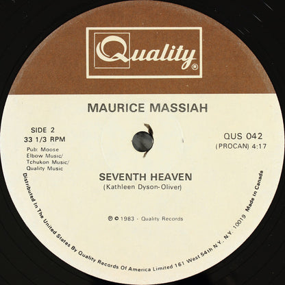 Maurice Massiah : 50/50 Love (12")