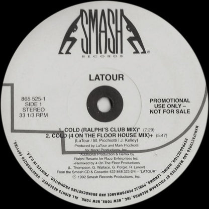 LaTour : Cold (12", Promo)