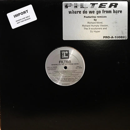 Filter (2) : Where Do We Go From Here (2x12", Promo, Sil)