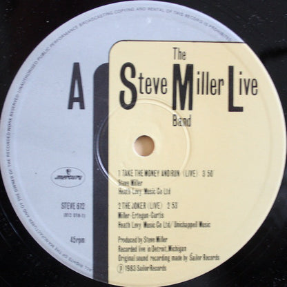 The Steve Miller Band* : Live (12", Single)