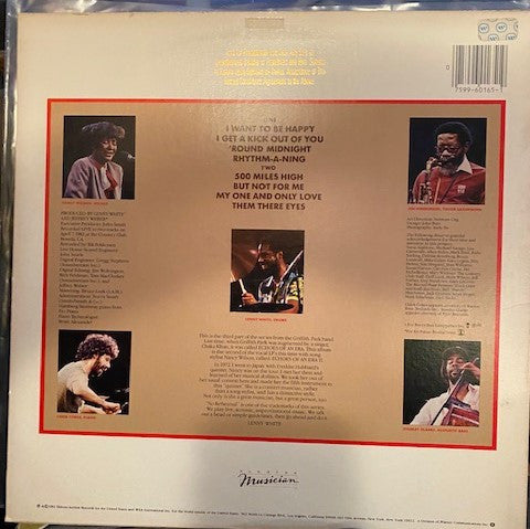 Nancy Wilson & Joe Henderson & Chick Corea & Stanley Clarke & Lenny White : Echoes Of An Era 2 - The Concert (LP, Promo, SP)