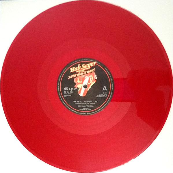 Bob Seger & The Silver Bullet Band* : We've Got Tonight / Feel Like A Number / Brave Strangers (12", Ltd, Red)