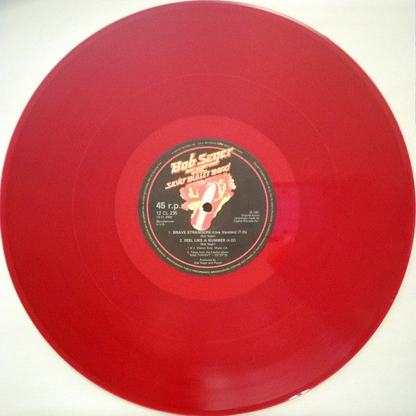 Bob Seger & The Silver Bullet Band* : We've Got Tonight / Feel Like A Number / Brave Strangers (12", Ltd, Red)