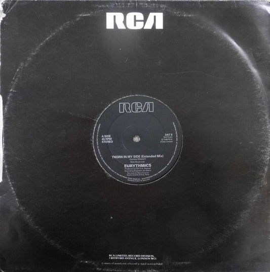 Eurythmics : Thorn In My Side (12", Single, Com)