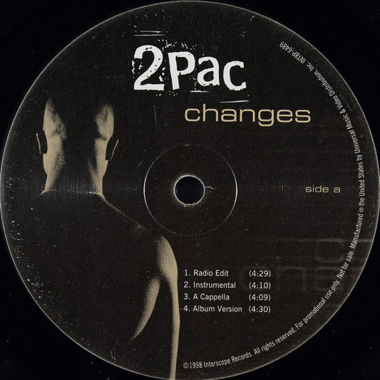2Pac : Changes (12", Single, Promo)