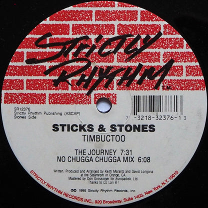Sticks & Stones : Timbuctoo (12")