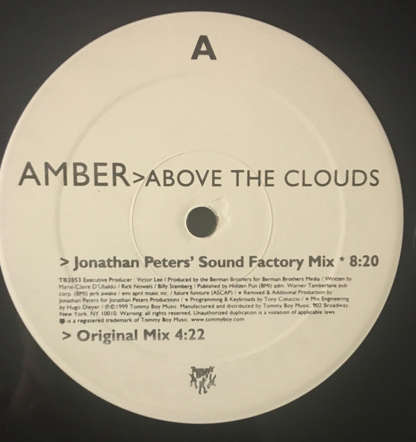 Amber : Above The Clouds (12", Single)