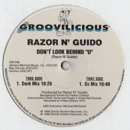 Razor N' Guido : Don't Look Behind "U" (12")