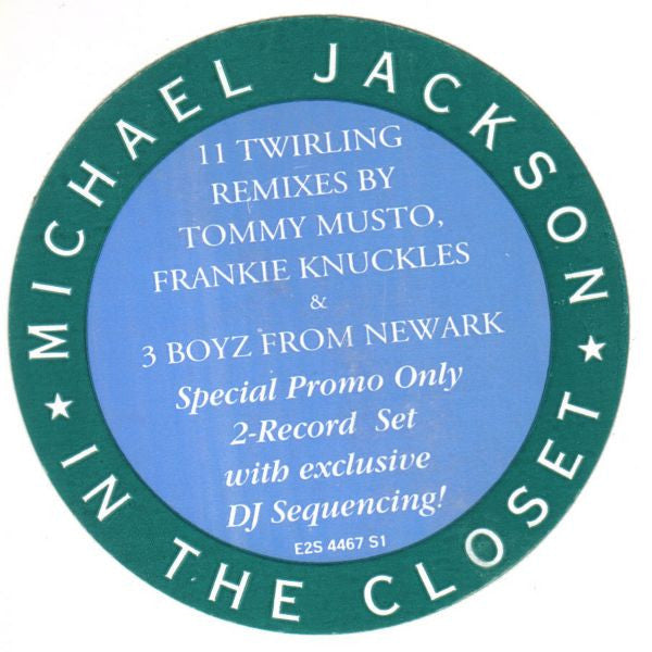 Michael Jackson : In The Closet (2x12", Promo, Gat)
