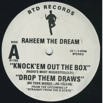 Raheem The Dream : Knock`Em Out The Box (12")