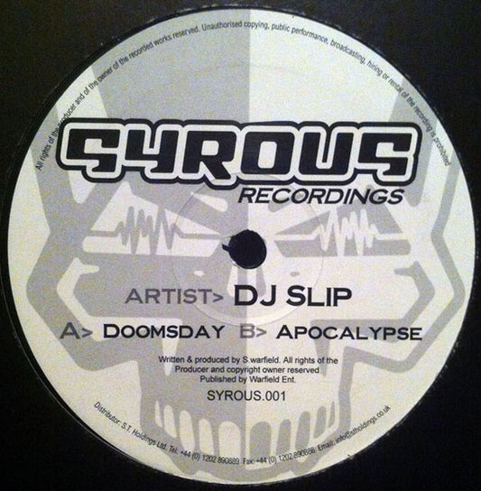 DJ Slip (2) : Doomsday / Apocalypse (12")