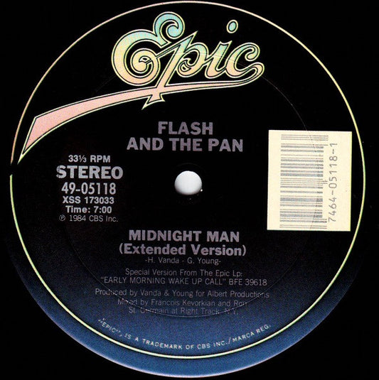 Flash & The Pan : Midnight Man (12")