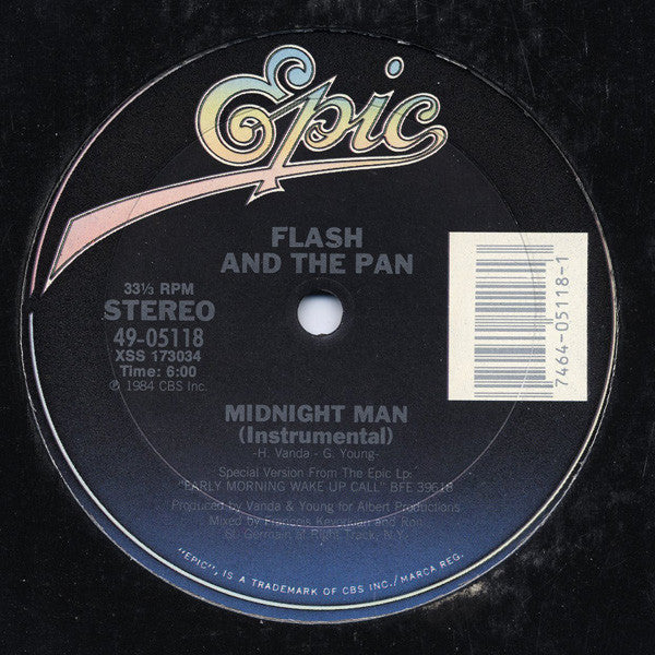Flash & The Pan : Midnight Man (12")