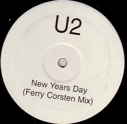 U2 : New Years Day (Ferry Corsten Mix) (12", S/Sided, Unofficial)