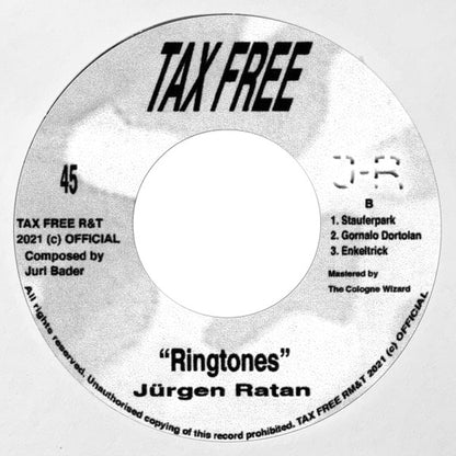 Jürgen Ratan : Ringtones (7")