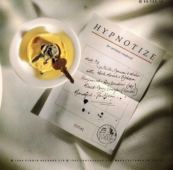 Scritti Politti : Hypnotize (12", Pos)