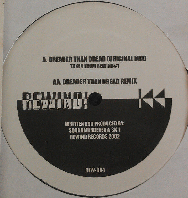 Soundmurderer & SK-1 : Dreader Than Dread / Dreader Than Dread (Remix) (12")