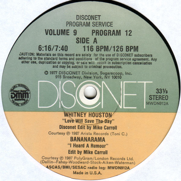 Various : Volume 9 Program 12 (2x12")
