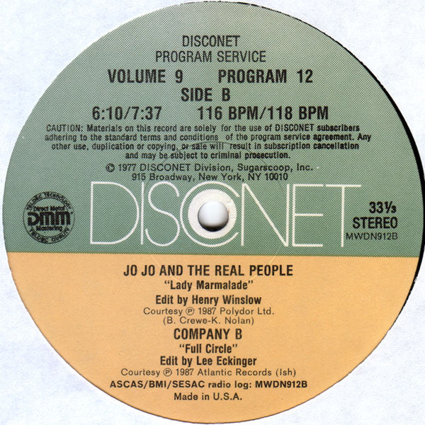 Various : Volume 9 Program 12 (2x12")