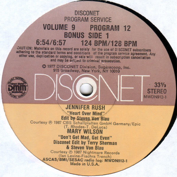 Various : Volume 9 Program 12 (2x12")