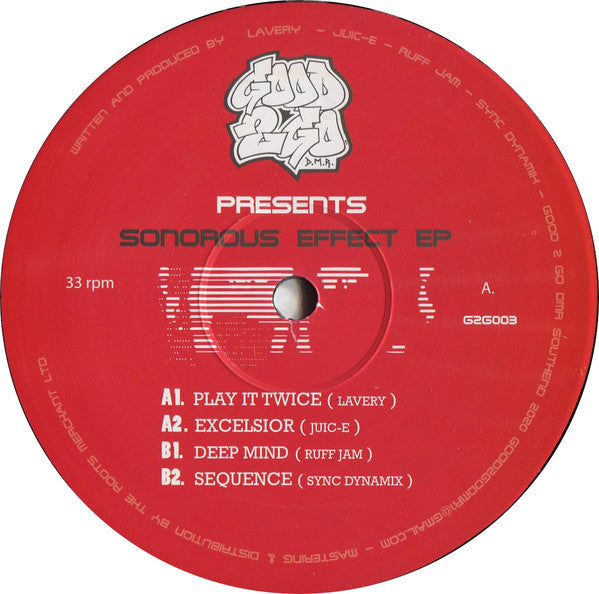 Various : Sonorous Effect EP (12", EP)